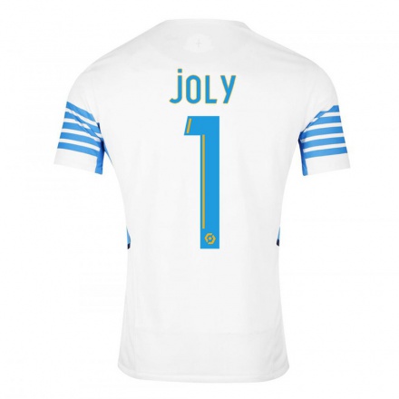 Kinder Fußball Blandine Joly #1 Weiß Heimtrikot Trikot 2021/22 T-Shirt