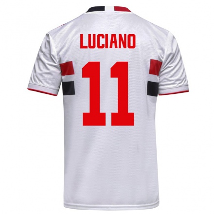 Kinder Fußball Luciano #11 Weiß Heimtrikot Trikot 2021/22 T-Shirt
