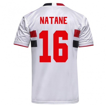 Kinder Fußball Natane #16 Weiß Heimtrikot Trikot 2021/22 T-Shirt
