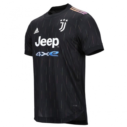 Kinder Fußball Filippo Delli Carri #33 Schwarz Auswärtstrikot Trikot 2021/22 T-shirt