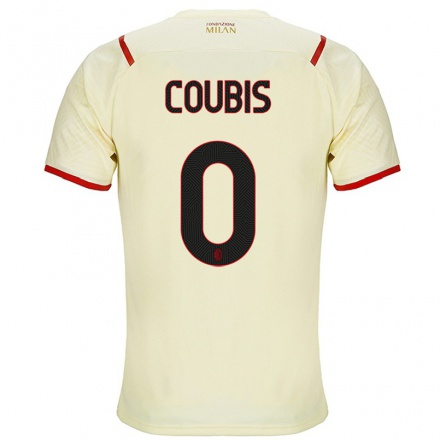 Kinder Fußball Andrei Coubis #0 Sekt Auswärtstrikot Trikot 2021/22 T-shirt