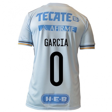 Kinder Fußball Jose Garcia #0 Hellblau Auswärtstrikot Trikot 2021/22 T-shirt