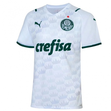 Kinder Fußball Marcos Rocha #2 Weiß Auswärtstrikot Trikot 2021/22 T-shirt