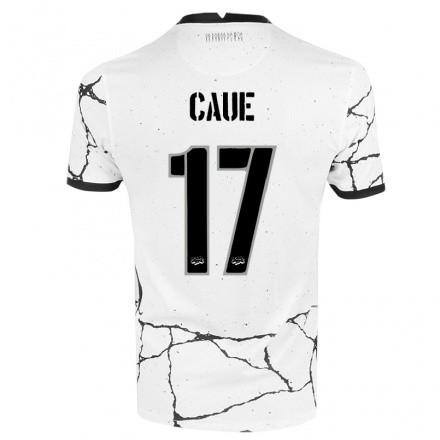 Kinder Fußball Caue #17 Weiß Heimtrikot Trikot 2021/22 T-Shirt