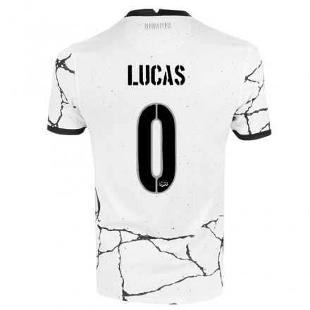 Kinder Fußball Wallace Lucas #0 Weiß Heimtrikot Trikot 2021/22 T-shirt