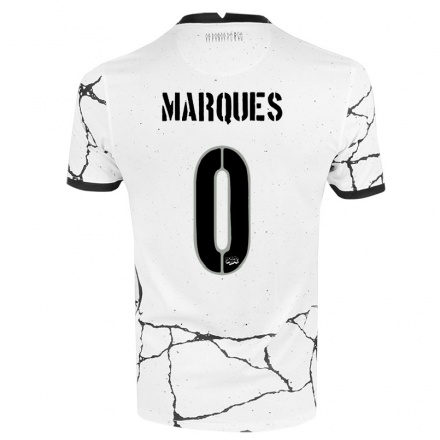 Kinder Fußball Igor Marques #0 Weiß Heimtrikot Trikot 2021/22 T-shirt