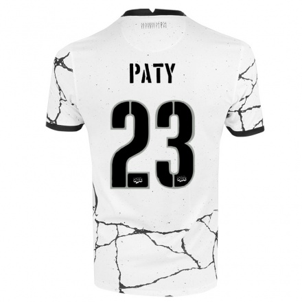 Kinder Fußball Paty #23 Weiß Heimtrikot Trikot 2021/22 T-shirt