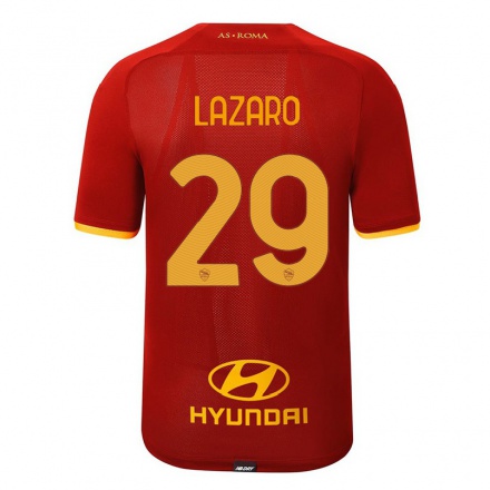 Kinder Fußball Paloma Lazaro #29 Rot Heimtrikot Trikot 2021/22 T-Shirt