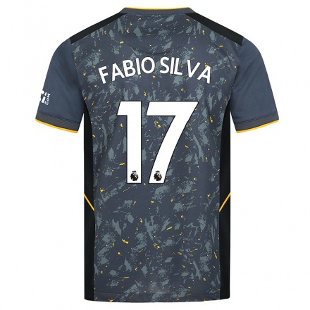 Kinder Fußball Fabio Silva #17 Grad Auswärtstrikot Trikot 2021/22 T-Shirt