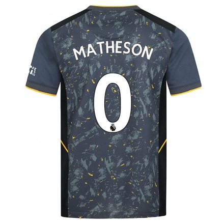 Kinder Fußball Luke Matheson #0 Grad Auswärtstrikot Trikot 2021/22 T-Shirt