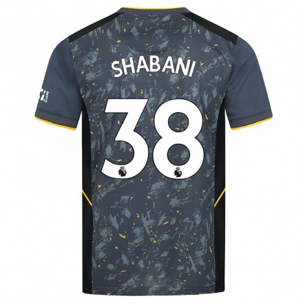 Kinder Fußball Meritan Shabani #38 Grad Auswärtstrikot Trikot 2021/22 T-shirt