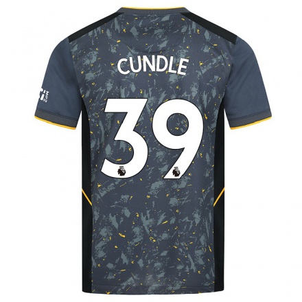 Kinder Fußball Luke Cundle #39 Grad Auswärtstrikot Trikot 2021/22 T-Shirt