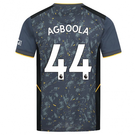 Kinder Fußball Michael Agboola #44 Grad Auswärtstrikot Trikot 2021/22 T-Shirt