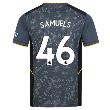 Kinder Fußball Austin Samuels #46 Grad Auswärtstrikot Trikot 2021/22 T-Shirt
