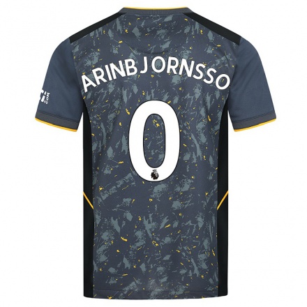 Kinder Fußball Palmi Rafn Arinbjornsson #0 Grad Auswärtstrikot Trikot 2021/22 T-shirt