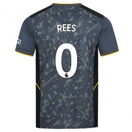 Kinder Fußball Mason Rees #0 Grad Auswärtstrikot Trikot 2021/22 T-Shirt