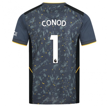 Kinder Fußball Millie Conod #1 Grad Auswärtstrikot Trikot 2021/22 T-Shirt