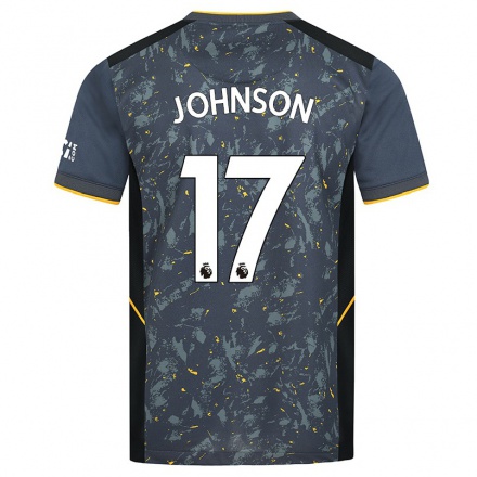Kinder Fußball Katie Johnson #17 Grad Auswärtstrikot Trikot 2021/22 T-Shirt