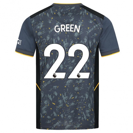 Kinder Fußball Lucy Green #22 Grad Auswärtstrikot Trikot 2021/22 T-shirt