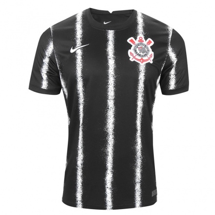 Kinder Fußball Emerson Sousa #0 Schwarz Auswärtstrikot Trikot 2021/22 T-shirt