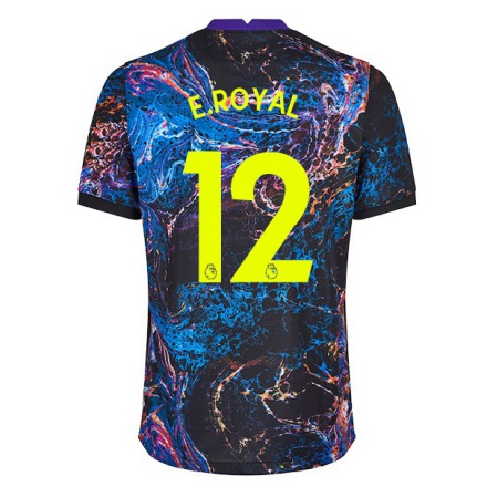 Kinder Fußball Emerson Royal #12 Mehrfarbig Auswärtstrikot Trikot 2021/22 T-Shirt