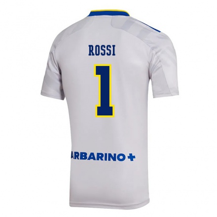Kinder Fußball Agustin Rossi #1 Grau Auswärtstrikot Trikot 2021/22 T-Shirt