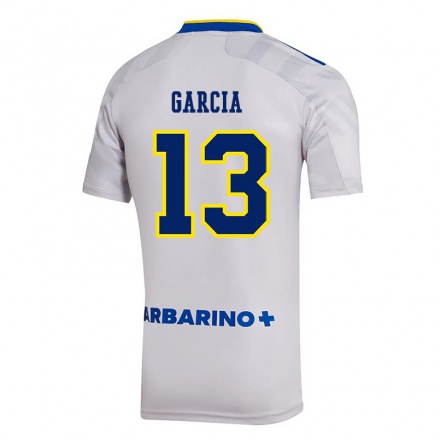 Kinder Fußball Javier Garcia #13 Grau Auswärtstrikot Trikot 2021/22 T-Shirt
