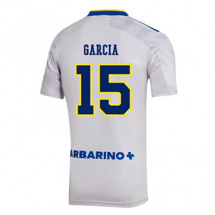 Kinder Fußball Ramiro Garcia #15 Grau Auswärtstrikot Trikot 2021/22 T-Shirt