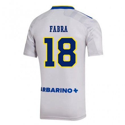 Kinder Fußball Frank Fabra #18 Grau Auswärtstrikot Trikot 2021/22 T-Shirt