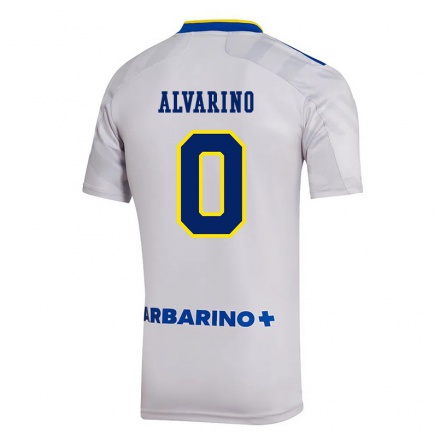 Kinder Fußball Alexis Alvarino #0 Grau Auswärtstrikot Trikot 2021/22 T-Shirt