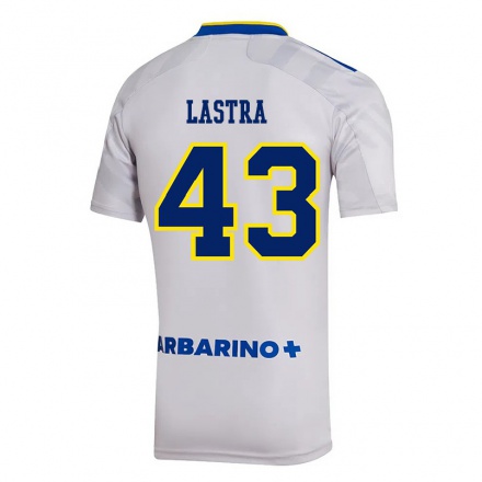 Kinder Fußball Agustin Lastra #43 Grau Auswärtstrikot Trikot 2021/22 T-Shirt