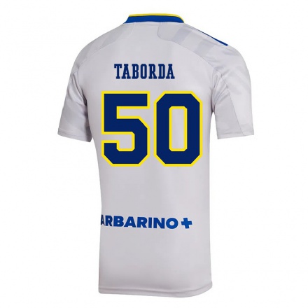 Kinder Fußball Vicente Taborda #50 Grau Auswärtstrikot Trikot 2021/22 T-Shirt