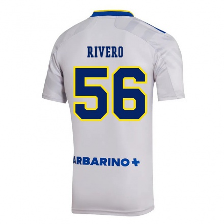 Kinder Fußball Simon Rivero #56 Grau Auswärtstrikot Trikot 2021/22 T-Shirt