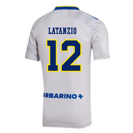 Kinder Fußball Florencia Latanzio #12 Grau Auswärtstrikot Trikot 2021/22 T-Shirt