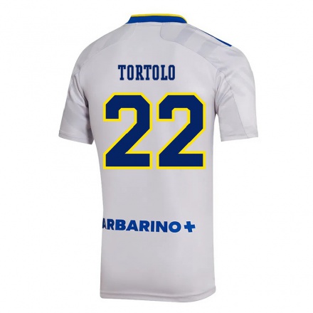 Kinder Fußball Dulce Tortolo #22 Grau Auswärtstrikot Trikot 2021/22 T-Shirt