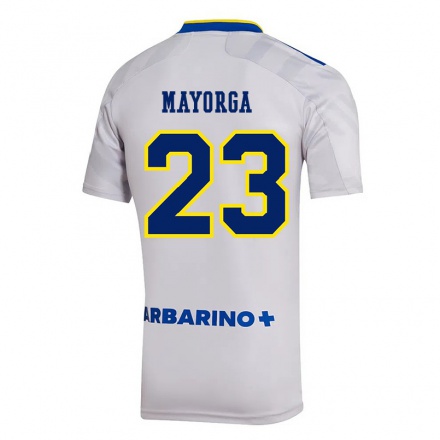 Kinder Fußball Miriam Mayorga #23 Grau Auswärtstrikot Trikot 2021/22 T-Shirt