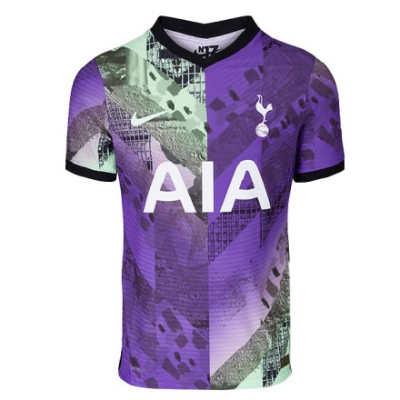 Kinder Fußball William Andiyapan #0 Violett Ausweichtrikot Trikot 2021/22 T-Shirt