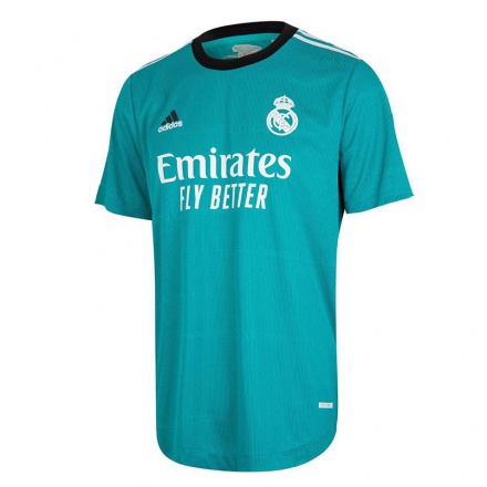 Kinder Fußball Alvaro Odriozola #19 Hellgrun Ausweichtrikot Trikot 2021/22 T-shirt