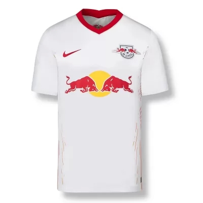 Kinder Fußball Emil Forsberg #10 Heimtrikot Rot-Weiss Trikot 2020/21 Hemd