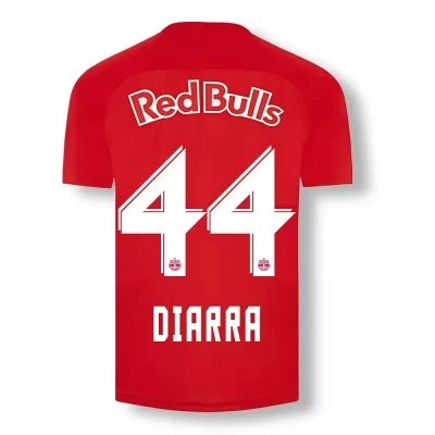 Kinder Fußball Youba Diarra #44 Heimtrikot Rot Trikot 2020/21 Hemd