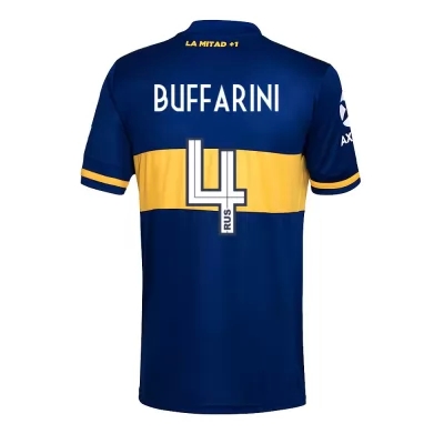 Kinder Fußball Julio Buffarini #4 Heimtrikot Königsblau Trikot 2020/21 Hemd