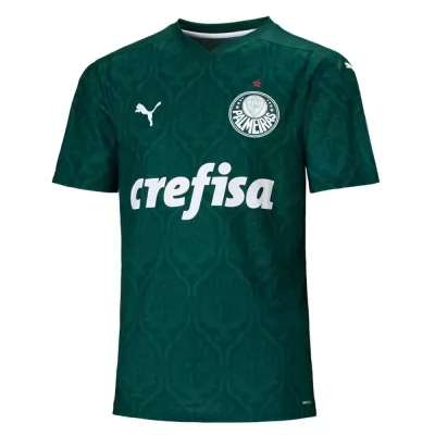 Kinder Fußball Marcos Rocha #2 Heimtrikot Grün Trikot 2020/21 Hemd