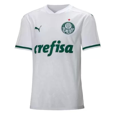 Kinder Fußball Marcos Rocha #2 Auswärtstrikot Weiß Trikot 2020/21 Hemd