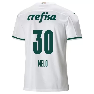 Kinder Fußball Felipe Melo #30 Auswärtstrikot Weiß Trikot 2020/21 Hemd
