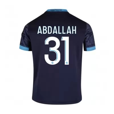 Kinder Fußball Abdallah Ali Mohamed #31 Auswärtstrikot Dunkelheit Trikot 2020/21 Hemd
