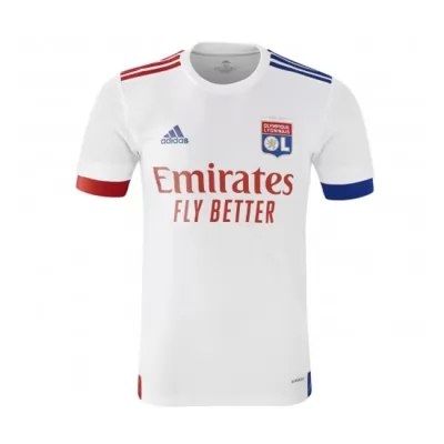Kinder Fußball Anthony Lopes #1 Heimtrikot Weiß Trikot 2020/21 Hemd