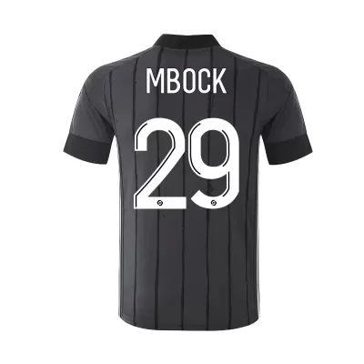 Kinder Fußball Griedge Mbock Bathy #29 Auswärtstrikot Grau Trikot 2020/21 Hemd