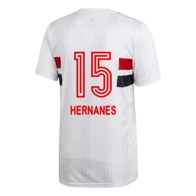 Kinder Fußball Hernanes #15 Heimtrikot Weiß Trikot 2020/21 Hemd