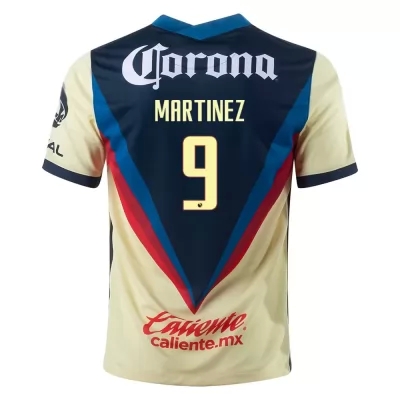 Kinder Fußball Roger Martinez #9 Heimtrikot Gelb Trikot 2020/21 Hemd