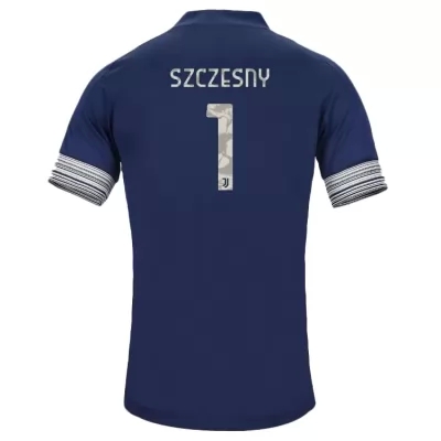 Kinder Fußball Wojciech Szczesny #1 Auswärtstrikot Dunkelheit Trikot 2020/21 Hemd
